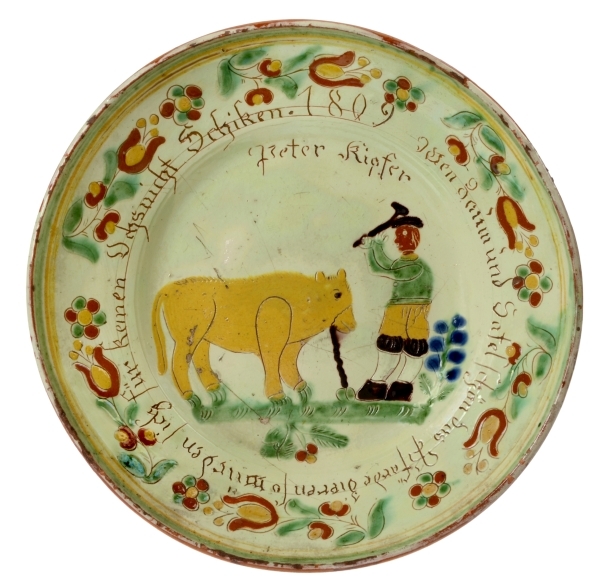 Ancien Présentoir Club St Andrews – Putter Céramique Fine Chine Écosse – Maison D'or